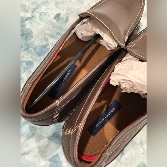 NEW Tommy Hilfiger Men\'s Dathan Slip On Loafers - Size:12; Color: Brown main image 7